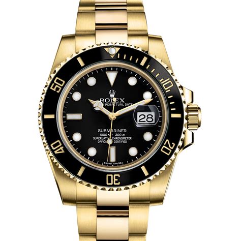 rolex gold and black submariner|rolex submariner official website.